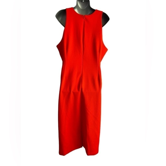 Metaphor Orange Midi Dress • Size:  XL • Used - Picture 4 of 15